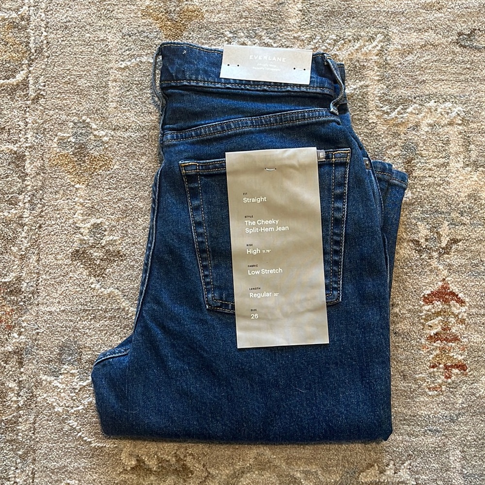 Everlane Cheeky Split-Hem Jeans